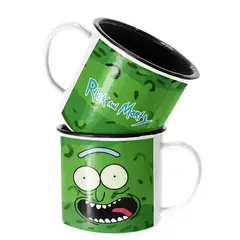 SM - Taza Enlozada Lechera Rick y Morty Serie Pickle Rick