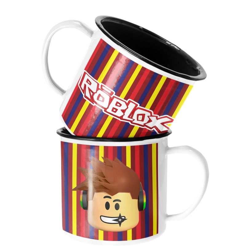 SM - Taza Enlozada Lechera Roblox Infantil Juego Clasico SM