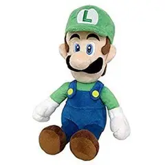LITTLE BUDDY - PELUCHE MARIO BROS - LUIGI 10"