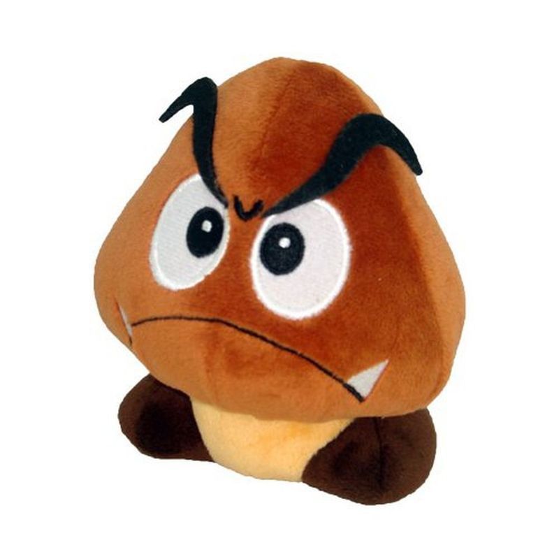 LITTLE BUDDY - LITTLE BUDDY PELUCHE MARIO BROS - GOOMBA 6"