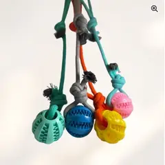 GENERICO - Juguete Con Correa Y Pelota Para Perros