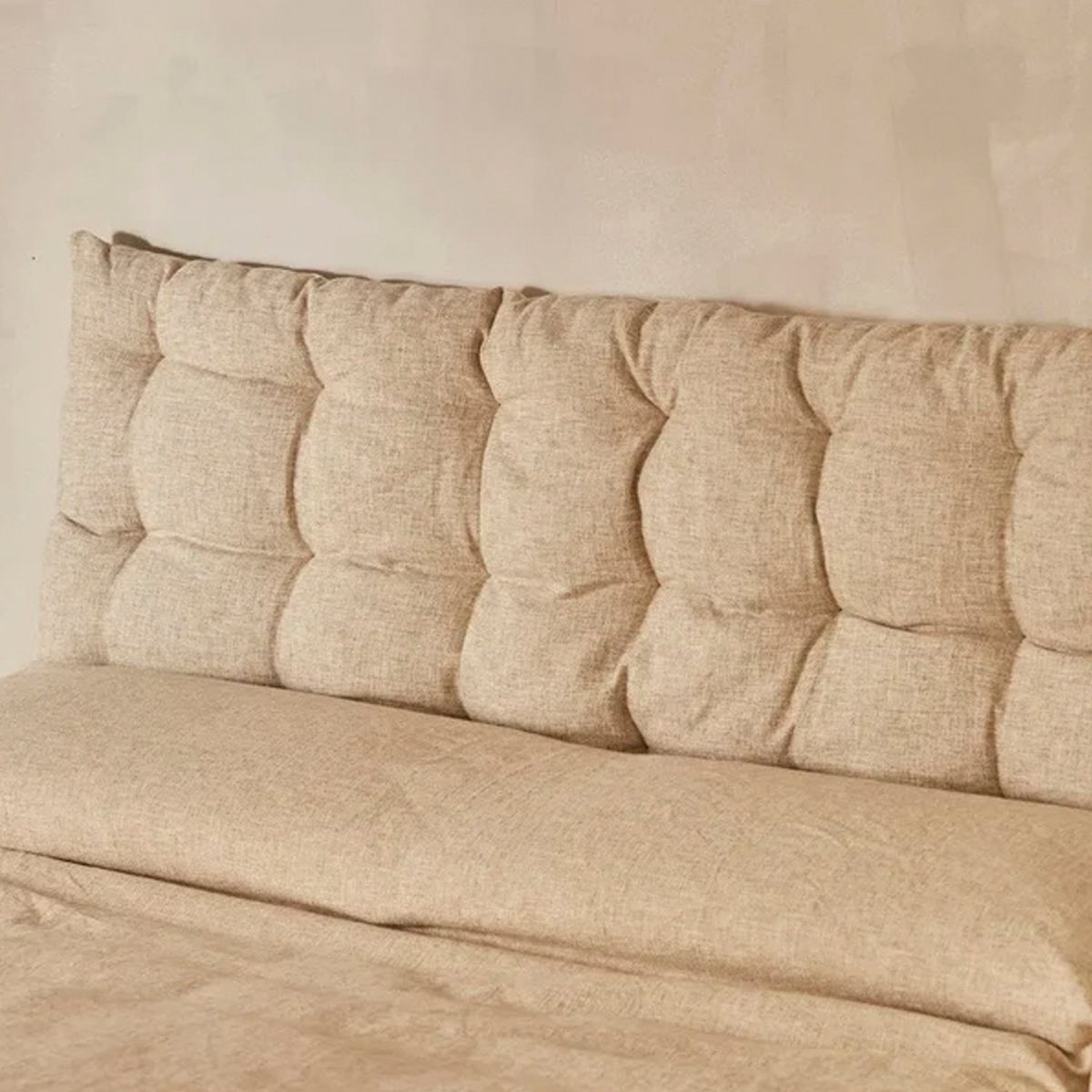 CALMA HOUSE - Respaldo de Cama Arga 60x180 Beige Calma House