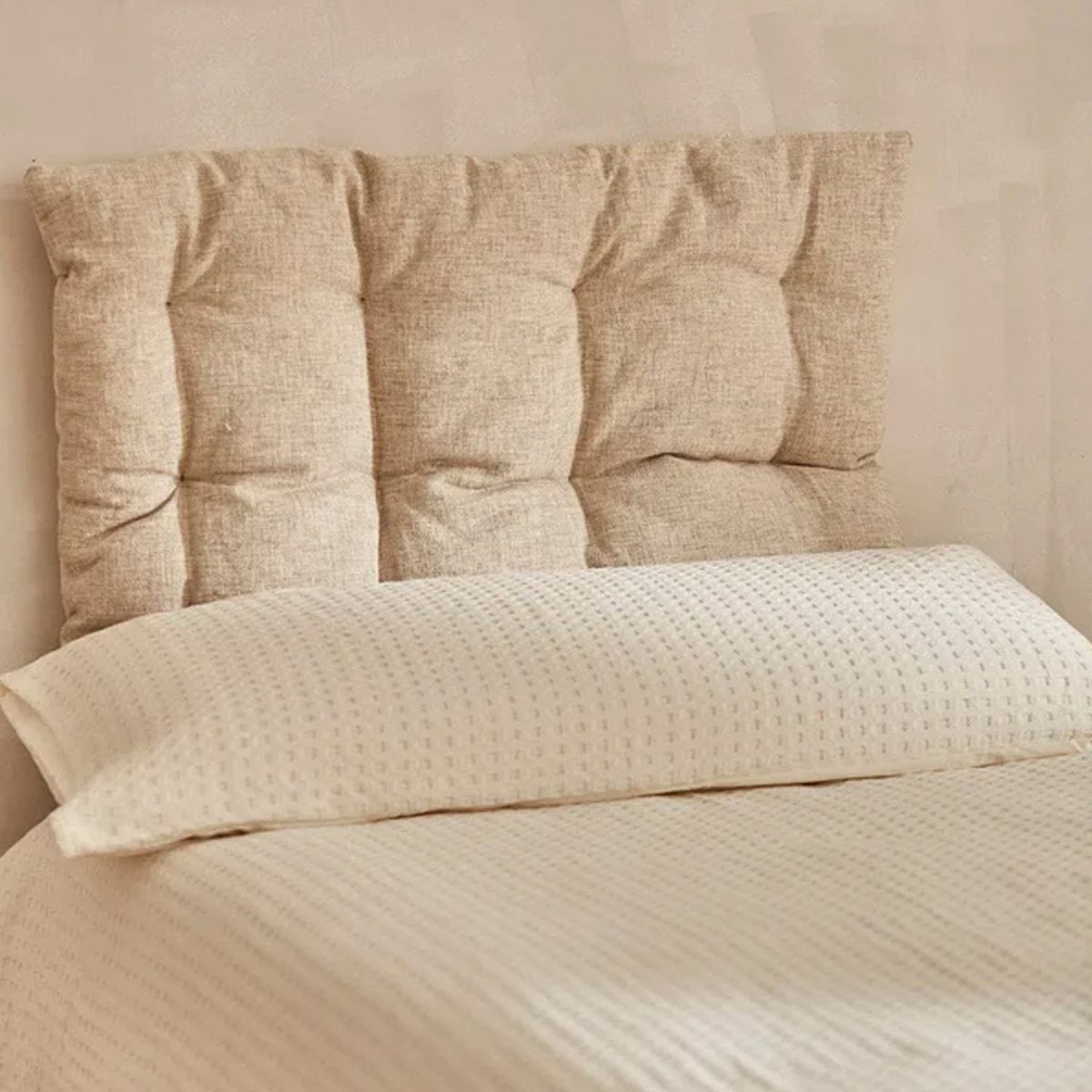 CALMA HOUSE - Respaldode Cama Arga 60x90 Beige Calma House