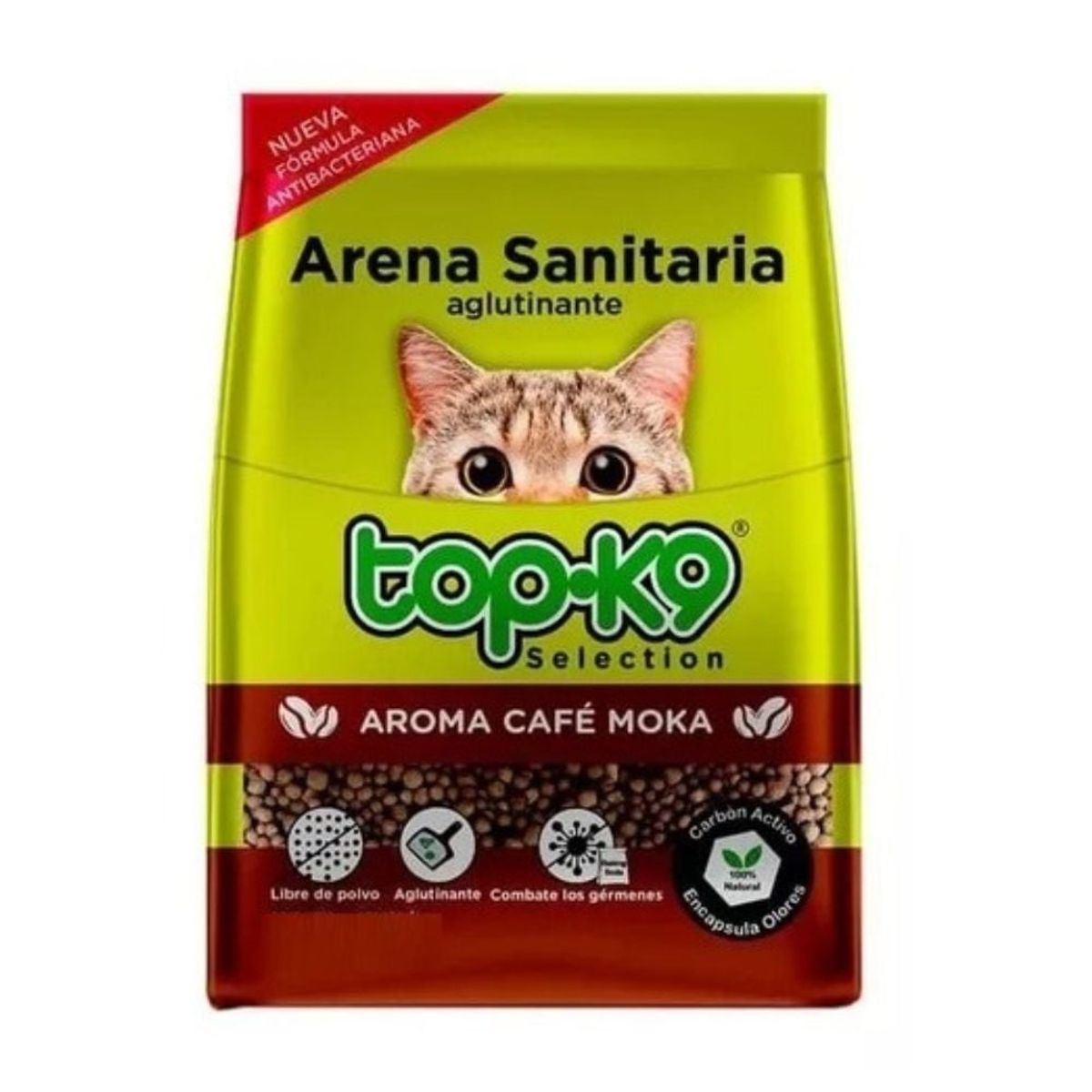 TOPK - Arena Aglutinante TopK9 4 Kg Cafe Moka