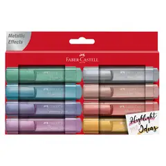 FABER-CASTELL - Destacador TL 46 Metálico (8 Colores)