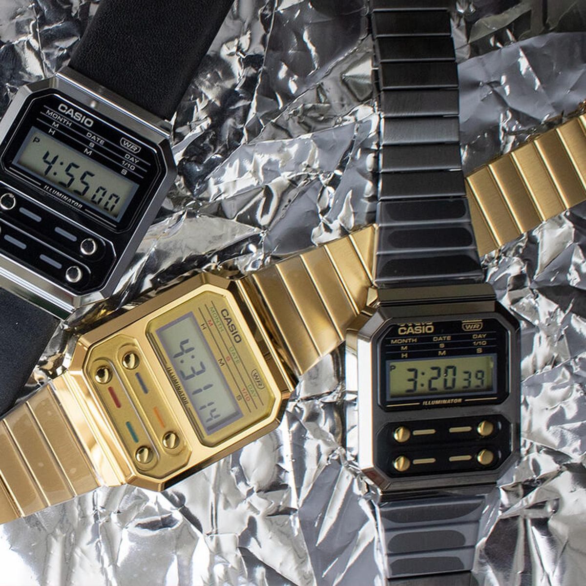 CASIO - Reloj Casio Digital Unisex A100WEGG-1A2