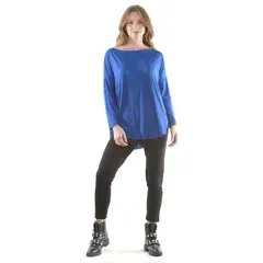 BOUS - Polera Gianella Azulino