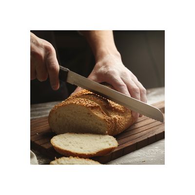 Imagen 2 del producto CUCHILLO PAN 20CM NEGRO MODELO PARATY