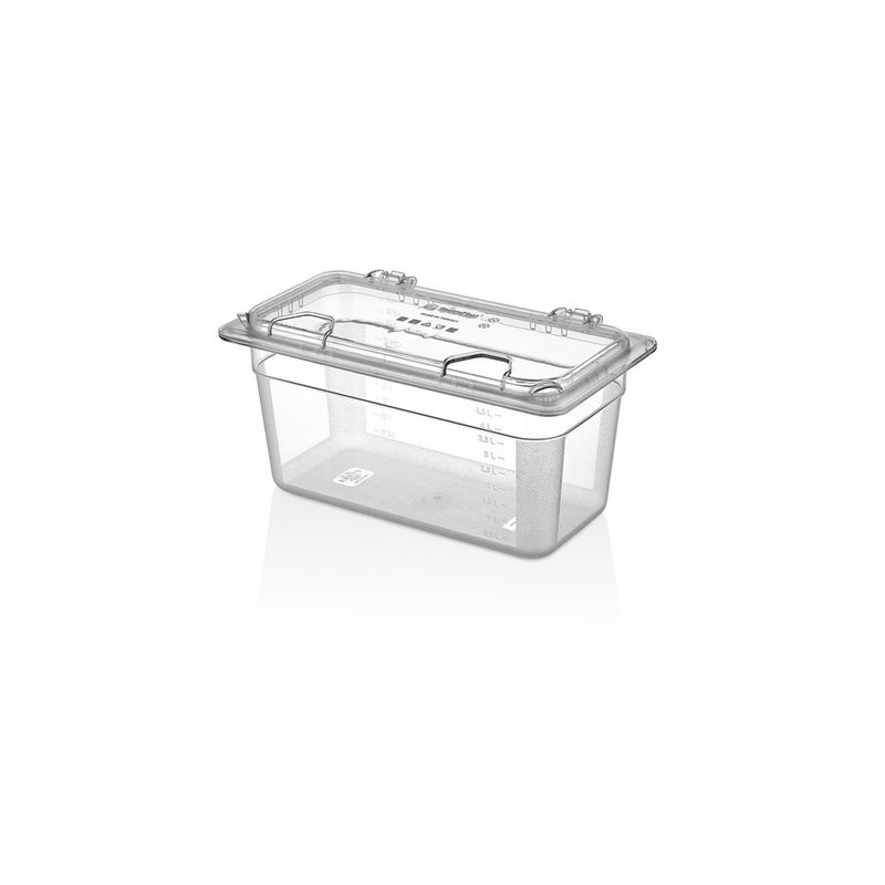 IMAHE - TAPA POLICARBONATO CON ORIFICIO GN 1/3 FLIP LID IMAHE