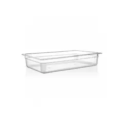 IMAHE - CONTENEDOR POLICARBONATO TRANSPARENTE. GN 1/1x10 cms
