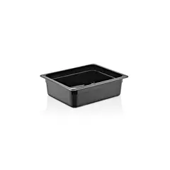 GASTROPLAST - CONTENEDOR POLICARBONATO NEGRO 1/2x10cm