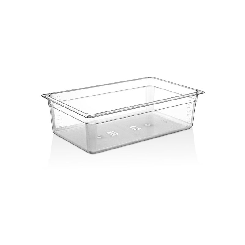 IMAHE - CONTENEDOR POLICARBONATO TRANSPARENTE GN 1/1x15 cms IMAHE