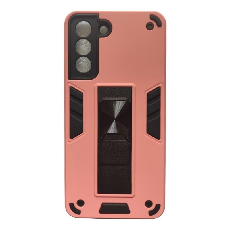 GENERICO - Carcasa Reforzada Para Samsung Galaxy S21 Fe - Salmon