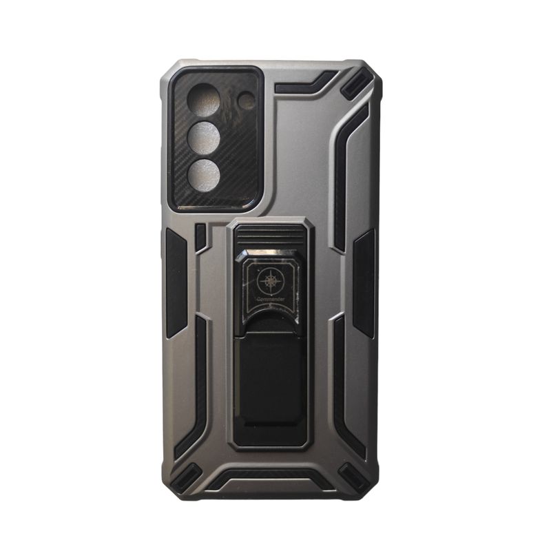 GENERICO - Carcasa Reforzada Para Samsung Galaxy S21 Fe - Gris