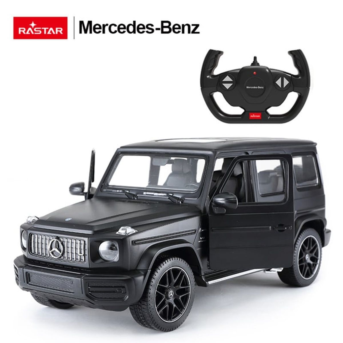 RASTAR - Auto Colección a Control Remoto Mercedes-Benz G63 Negro RASTAR