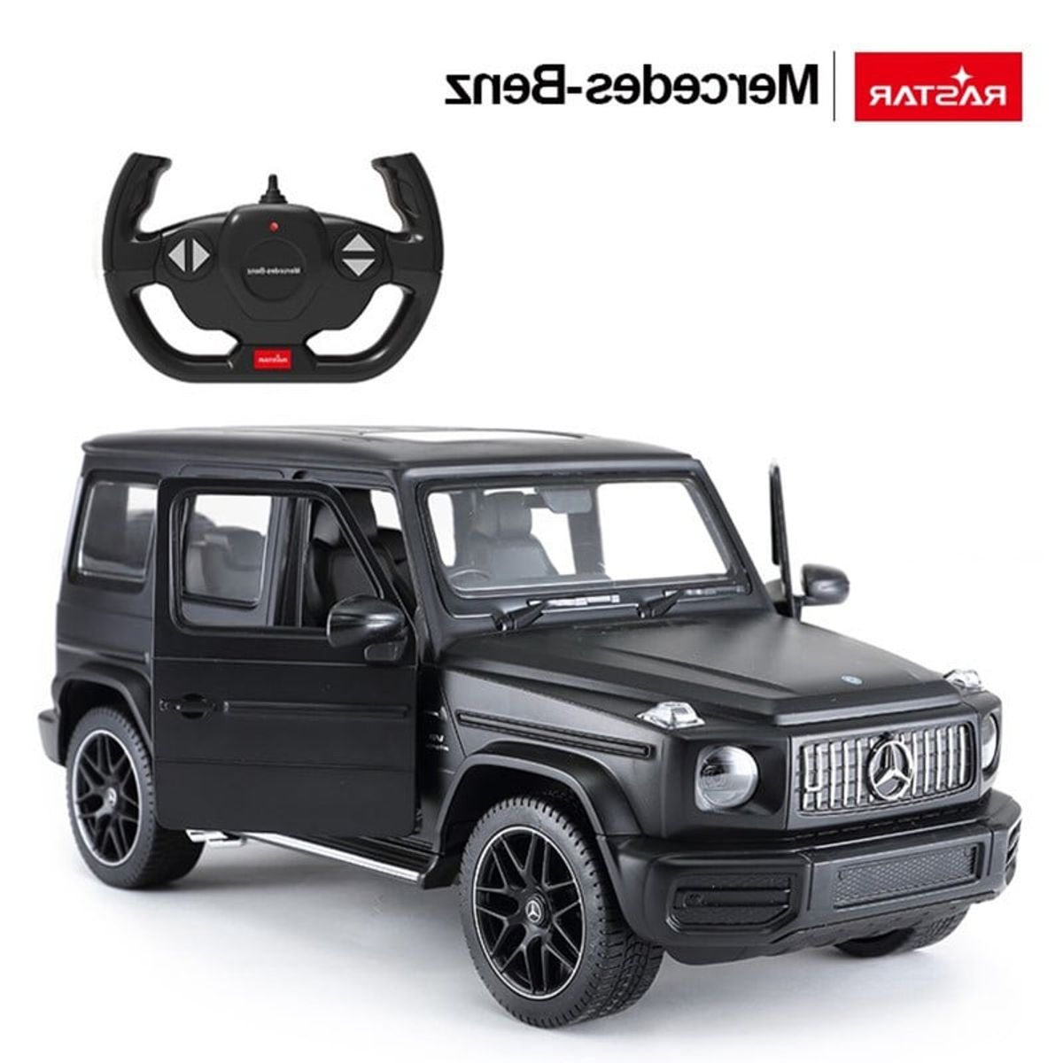 RASTAR - Auto Colección a Control Remoto Mercedes-Benz G63 Negro RASTAR