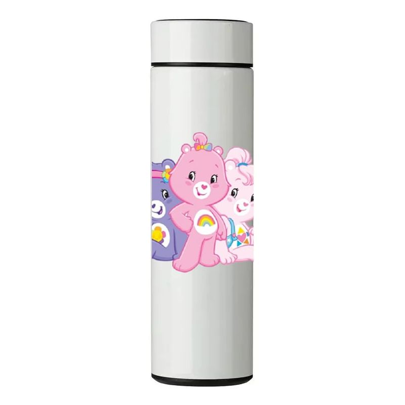 GENERICO - TERMO DIGITAL CON TERMÓMETRO - OSOS CARIÑOSOS - 450 ML