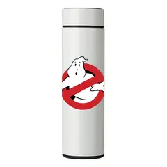 GENERICO - TERMO DIGITAL CON TERMÓMETRO - CAZAFANTASMAS - 450 ML