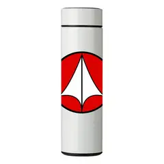 GENERICO - TERMO DIGITAL CON TERMÓMETRO - ROBOTECH - 450 ML