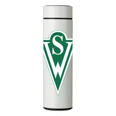 GENERICO - TERMO DIGITAL CON TERMÓMETRO - WANDERERS - 450 ML
