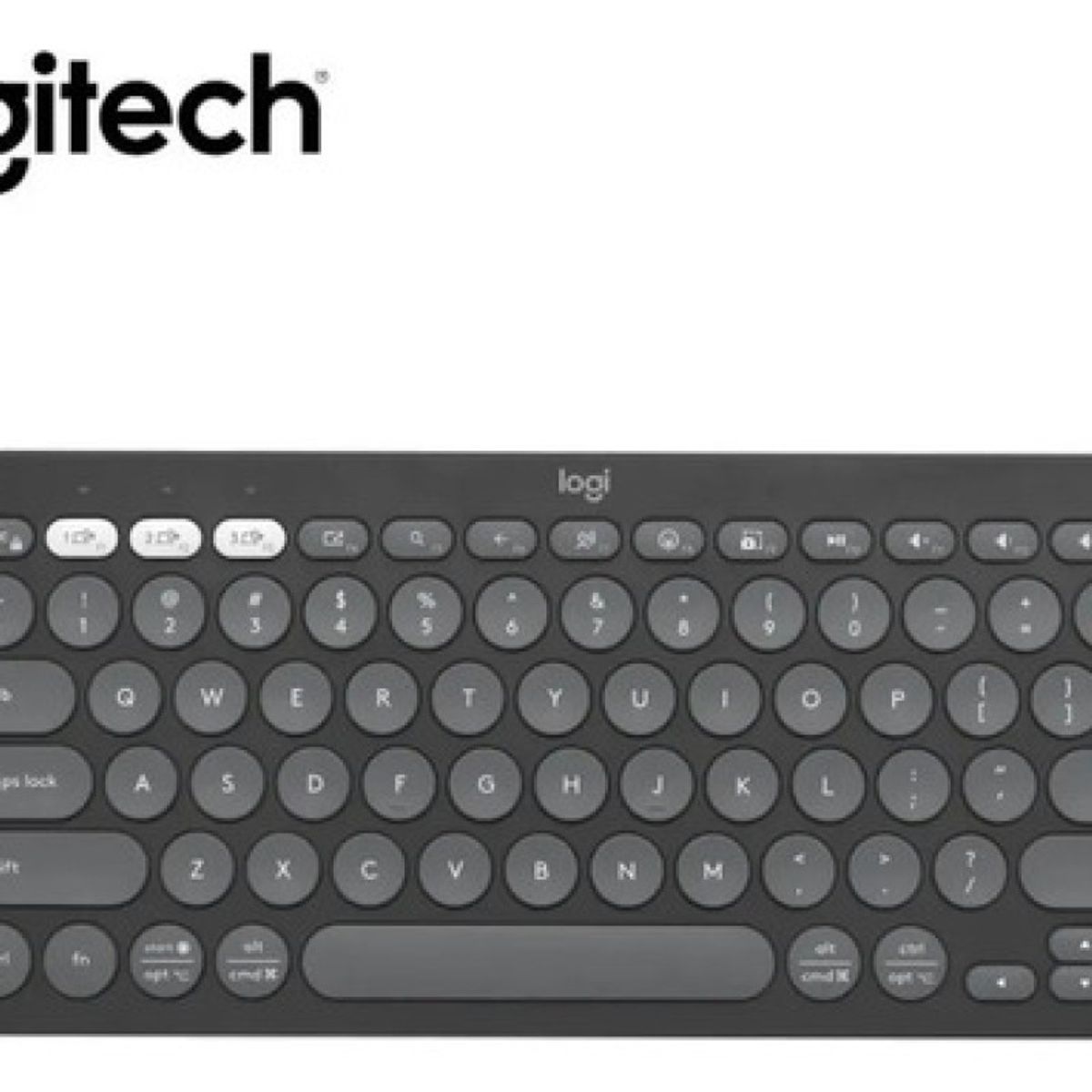 LOGITECH - Teclado Logitech Pebble 2 K380s Bluetoothwireless Graphite