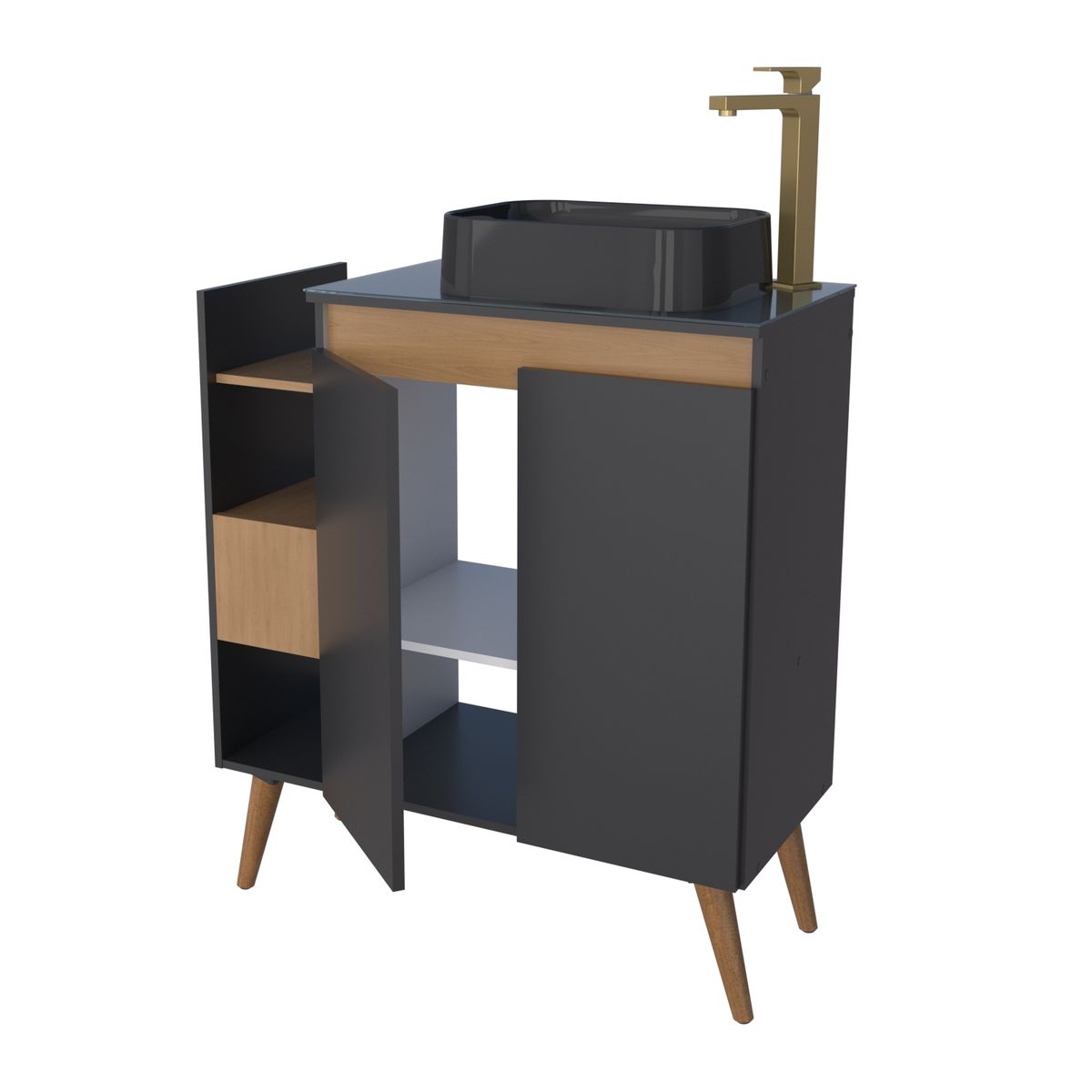 VEKKAHOME - VANITORIO LÓTUS 80 DARK