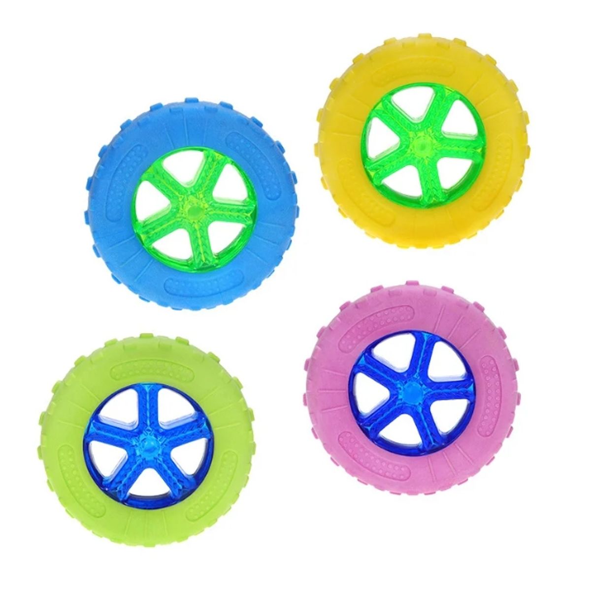 GENERICO - Juguete Antiestrés Rueda Para Perros Mascotas Surtidos