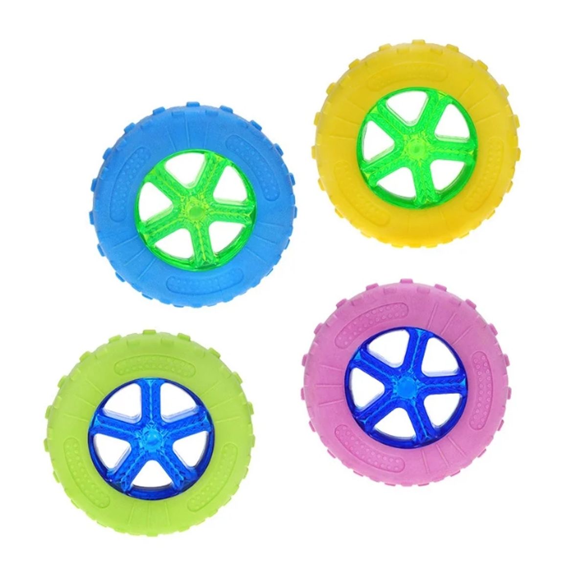 GENERICO - Juguete Antiestrés Rueda Para Perros Mascotas Surtidos
