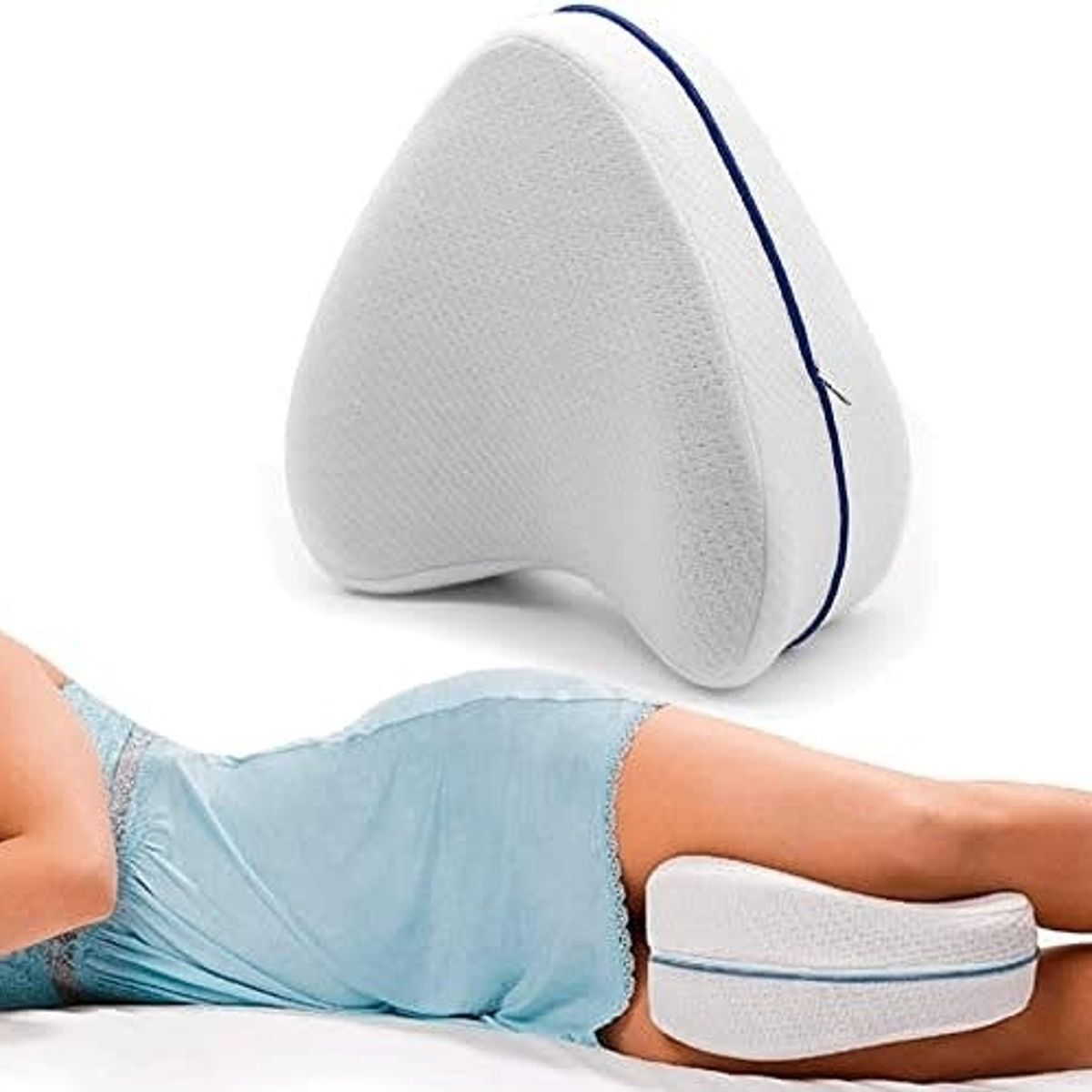 GENERICO - Almohada Para Piernas Almohadas Memory Rodilla Cojin