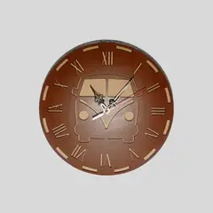 GENERICO - Reloj - Combi Volkswagen - Madera