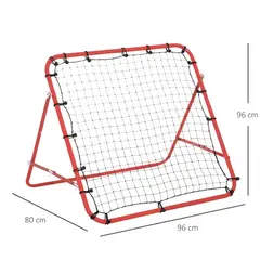 GENERICO - RED REBOTADOR FUTBOL ENTRENAMIENTO 100X100CM
