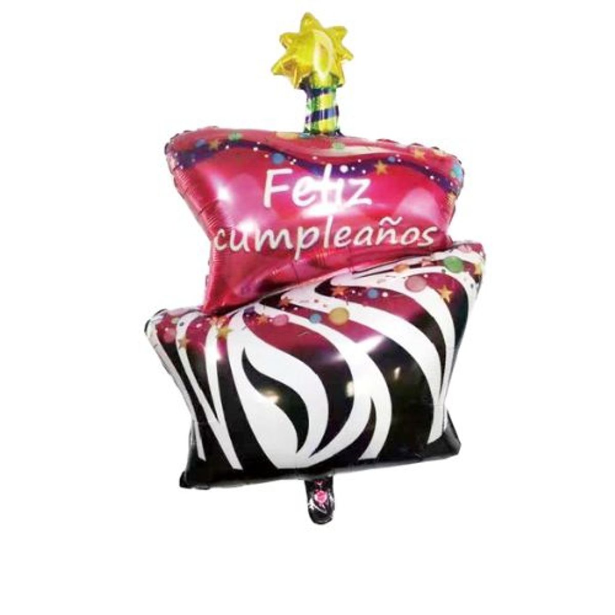 GENERICO - Globo Diseño Pastel Latex Feliz Cumpleaños