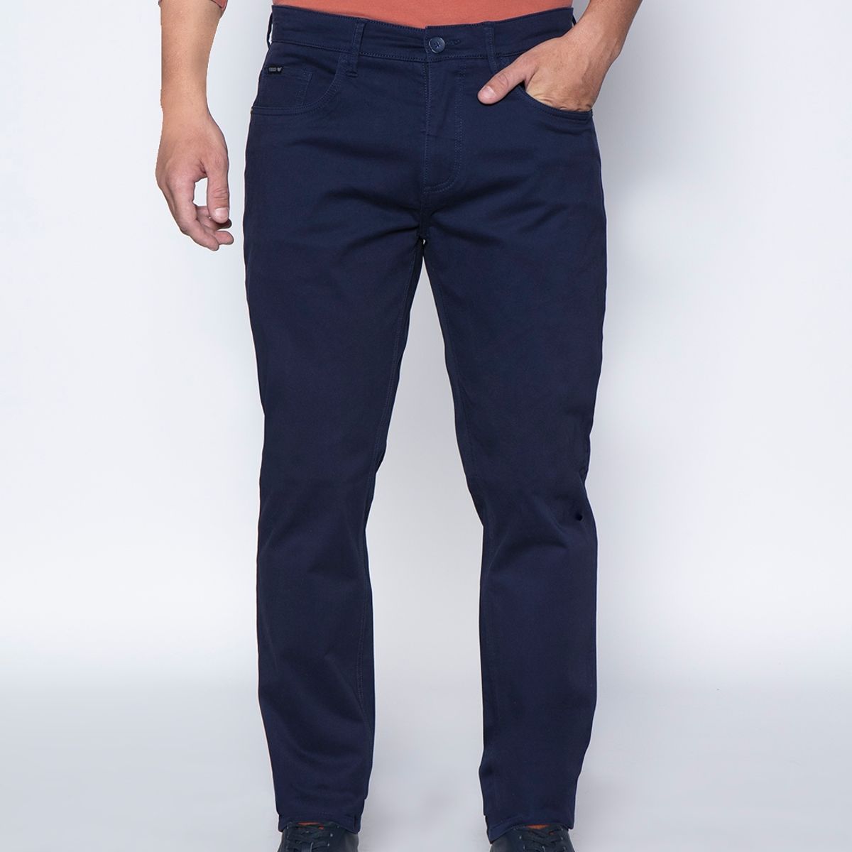 FEROUCH - Pantalon Five Pocket Azul Ferouch