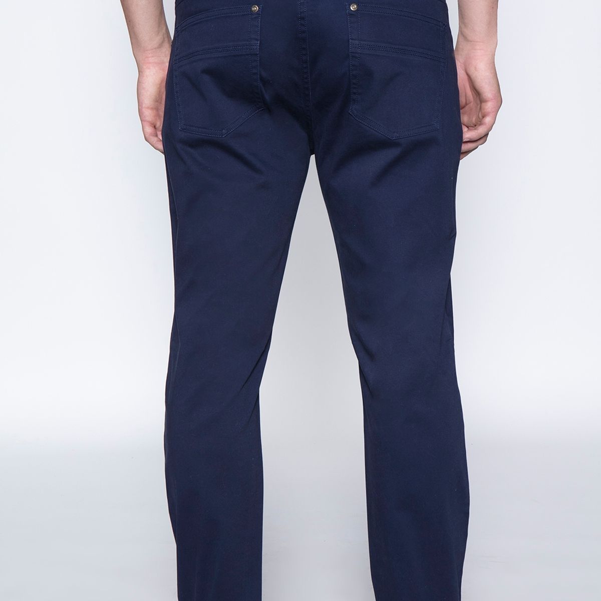 FEROUCH - Pantalon Five Pocket Azul Ferouch