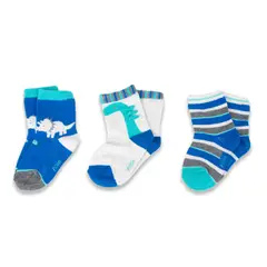 PILLIN - Pack 3 Pzas Calcetines Bebé Niño Multicolor - Multicolor