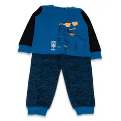 PILLIN - Pijama Niño Azul
