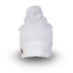 PILLIN - Gorro Niña Plateado