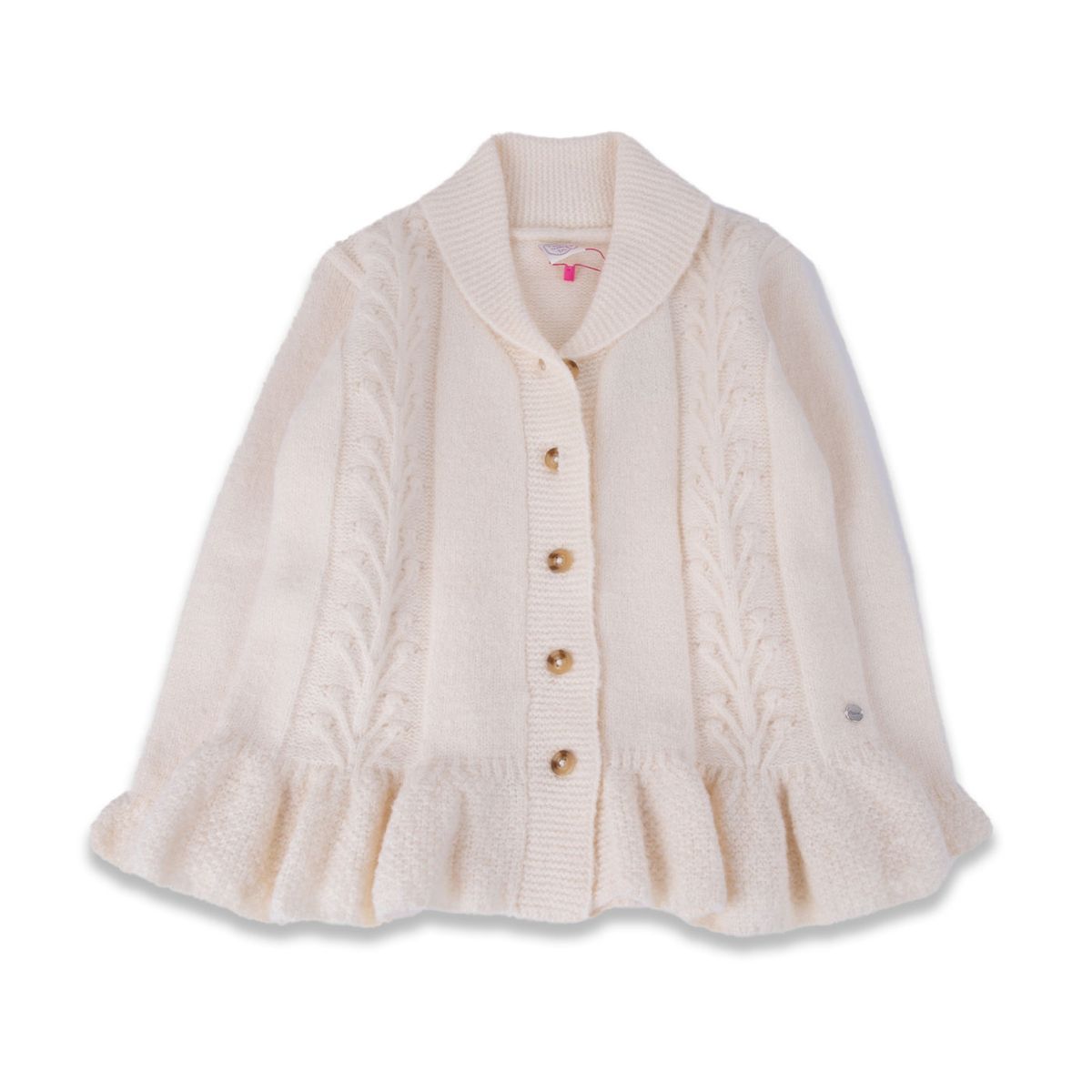 PILLIN - Chaleco Niña Crudo Pillin PILLIN