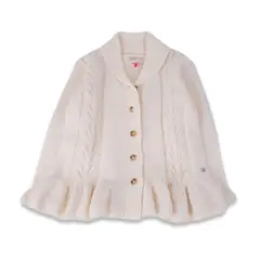 PILLIN - Chaleco Niña Crudo