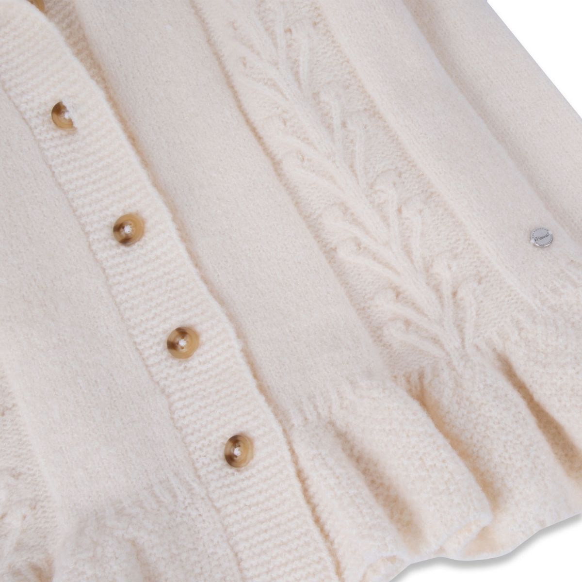 PILLIN - Chaleco Niña Crudo Pillin PILLIN