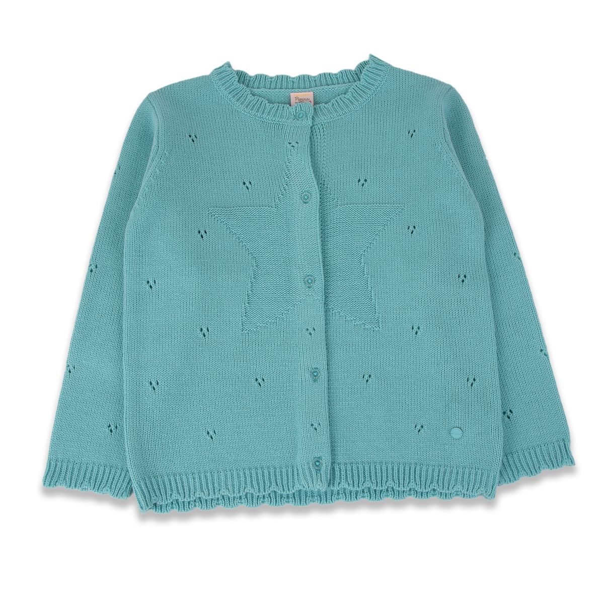 PILLIN - Chaleco Niña Turquesa Pillin PILLIN