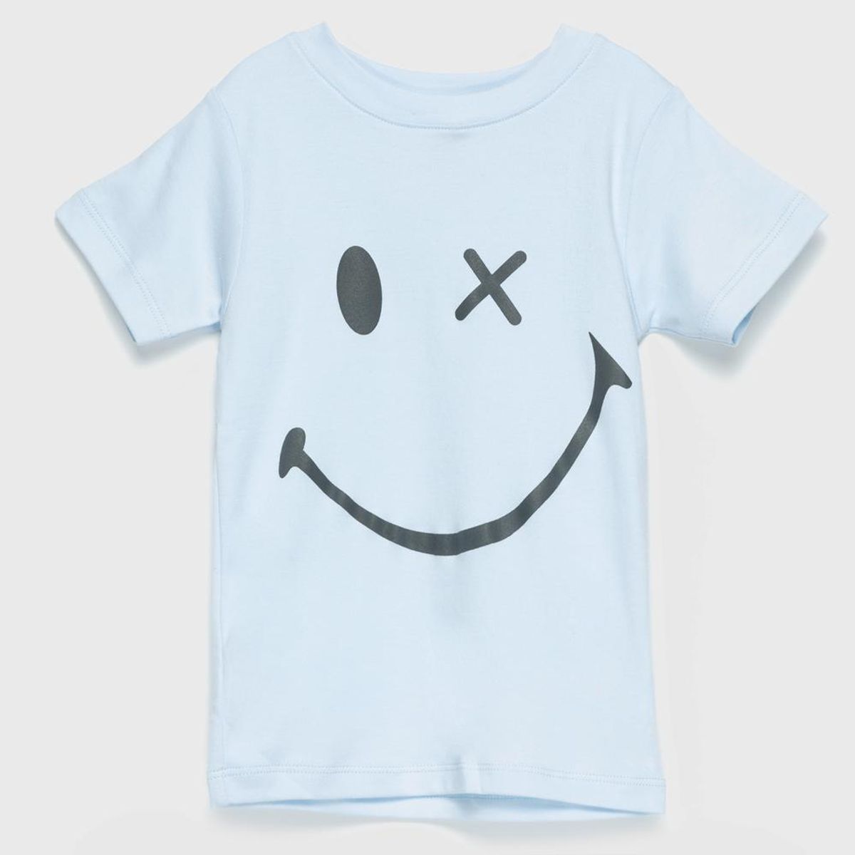 COYOTE KIDS - Polera celeste smile adulto algodón peruano - Celeste