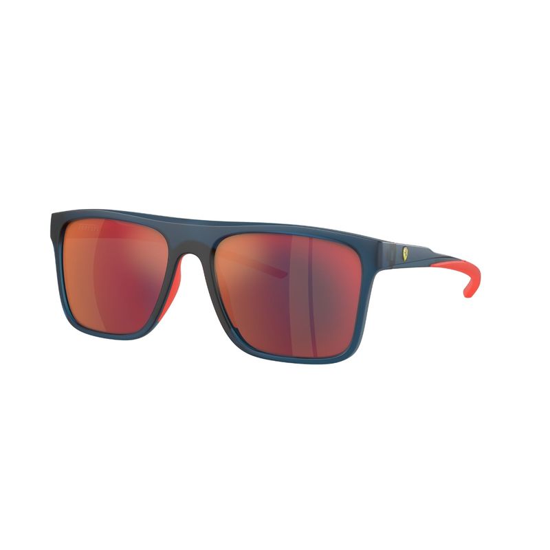 SCUDERIA FERRARI - Lentes de Sol Azul Espejados Scuderia Ferrari