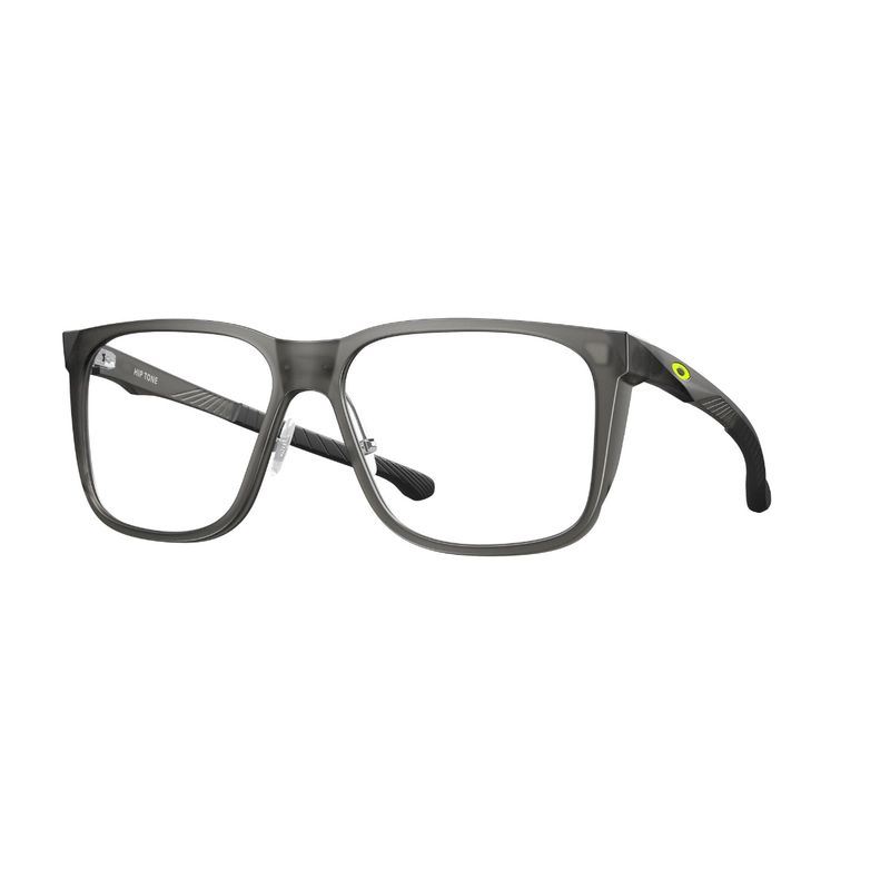 OAKLEY - Lentes Ópticos Hip Tone Gris Satinado Oakley Frame