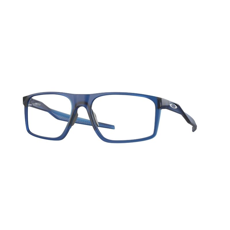 OAKLEY - Lentes Ópticos Bat Flip Azul Transparente Mate Oakley Frame