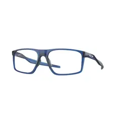 OAKLEY - Lentes Ópticos Bat Flip Azul Transparente Mate Frame