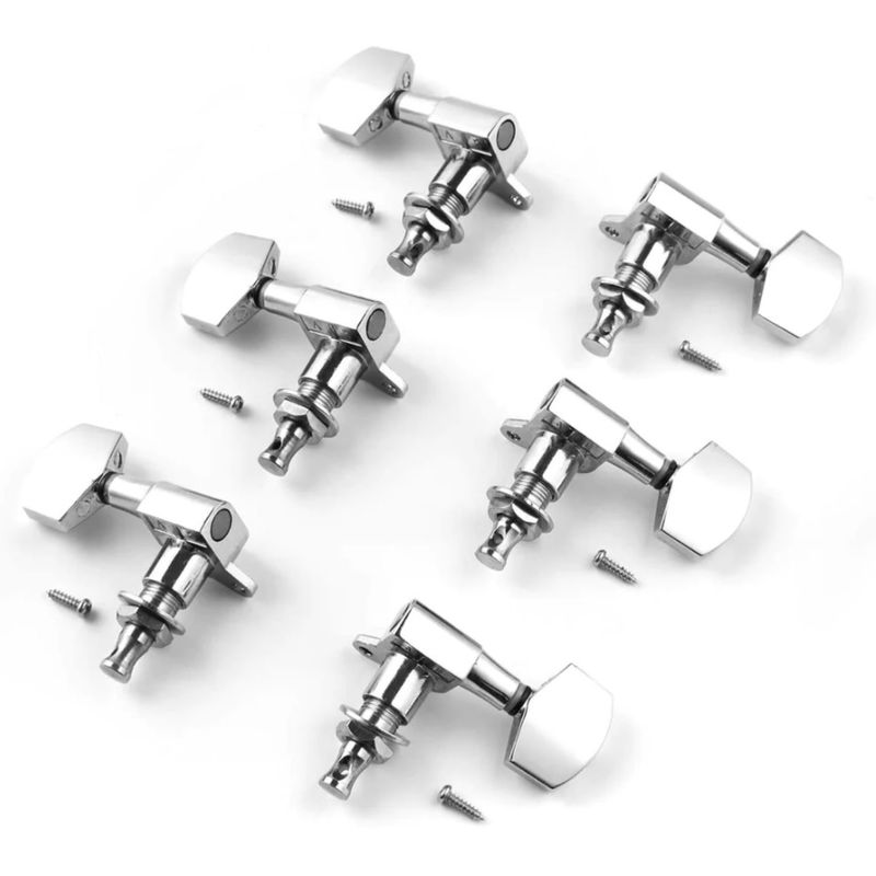 ALICE - Set Clavijeros Original Alice As-016p Zinc Cromado Sellado