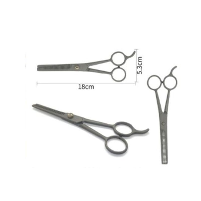 GENERICO - Tijera Cortadora De Pelo Para Mascotas Cuidado Higiene 18cm