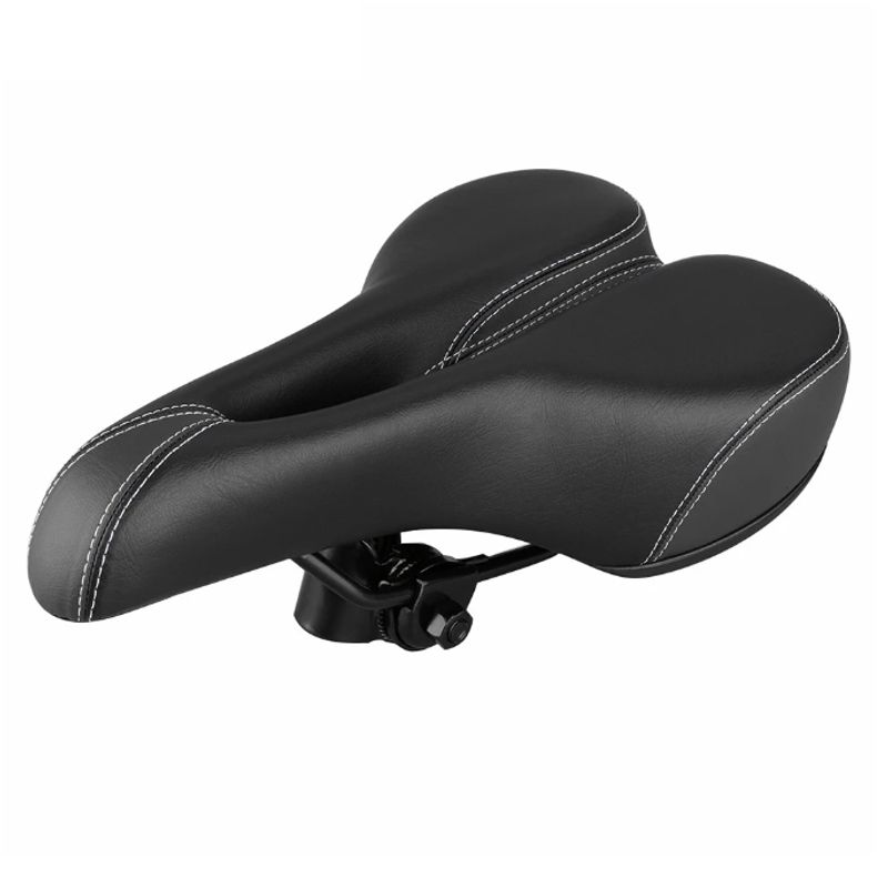 GENERICO - Sillín anti prostático para bicicleta negro
