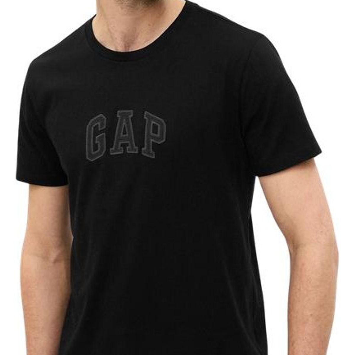 GAP - Polera Logo Mini Manga Corta Negro GAP